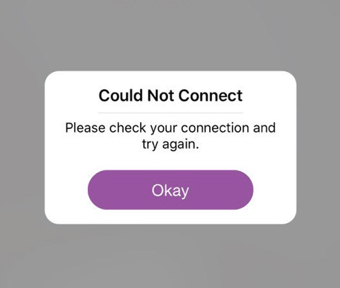 problème de connexion internet en attente sur les messages Snapchat en raison du wi-fi à un ami 
