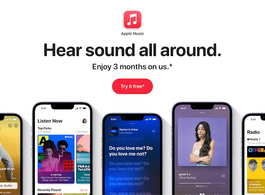 combien coûte l'abonnement Apple Music
