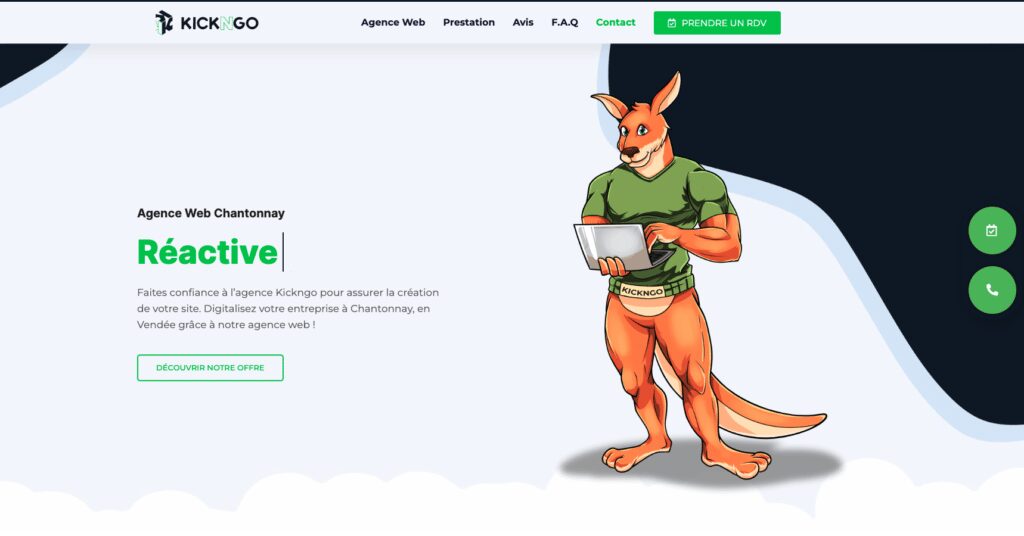 site web de kickngo