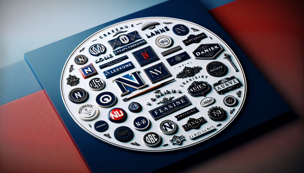 Logo mixte de marques françaises commençant par "N" : un symbole de sophistication, d'héritage et de luxe.