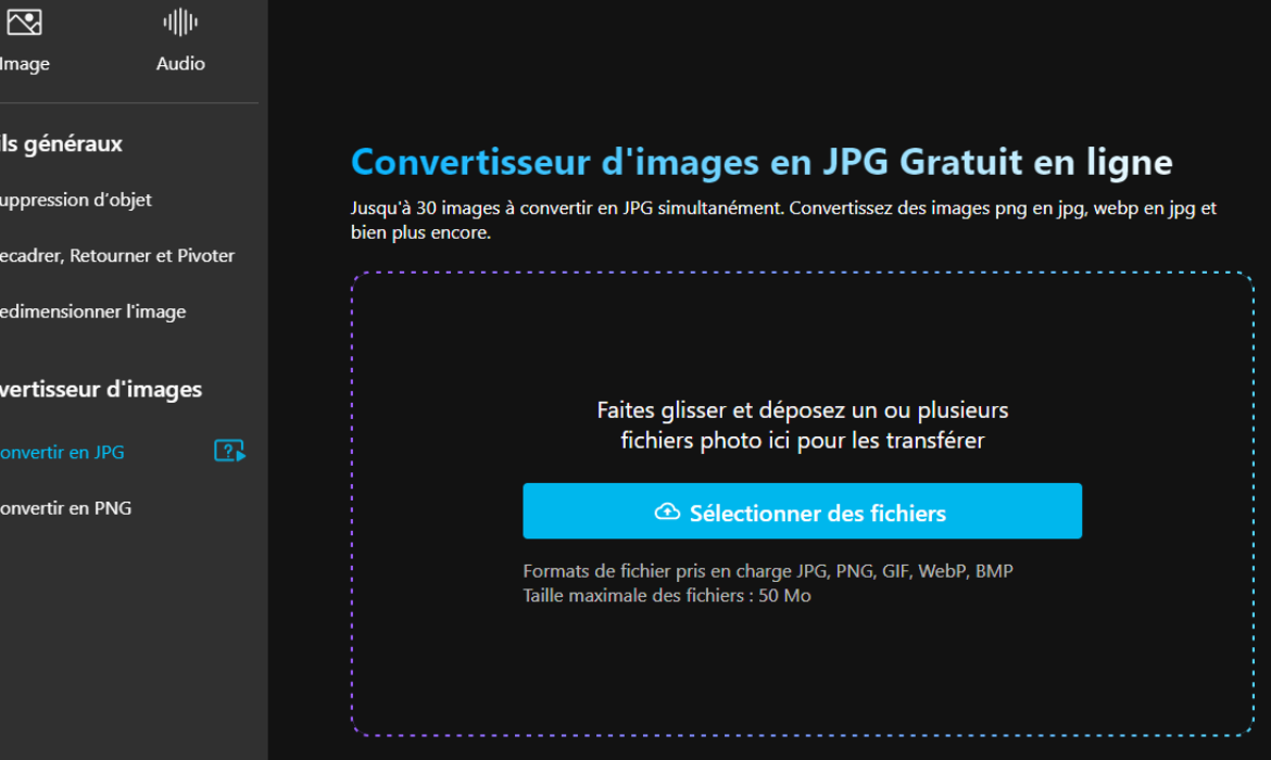 Comment convertir vos images dans différents formats : PNG, JPEG, GIF et plus encore ?