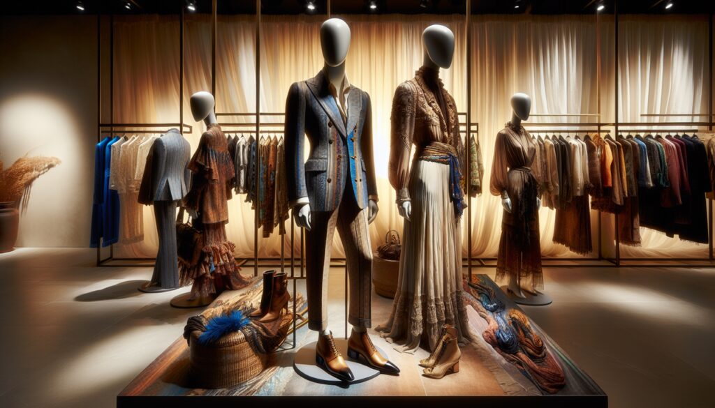 Marque de vêtement en Y, présentation luxueuse multiple tenues de marques haute couture démarrer par la lettre Y.