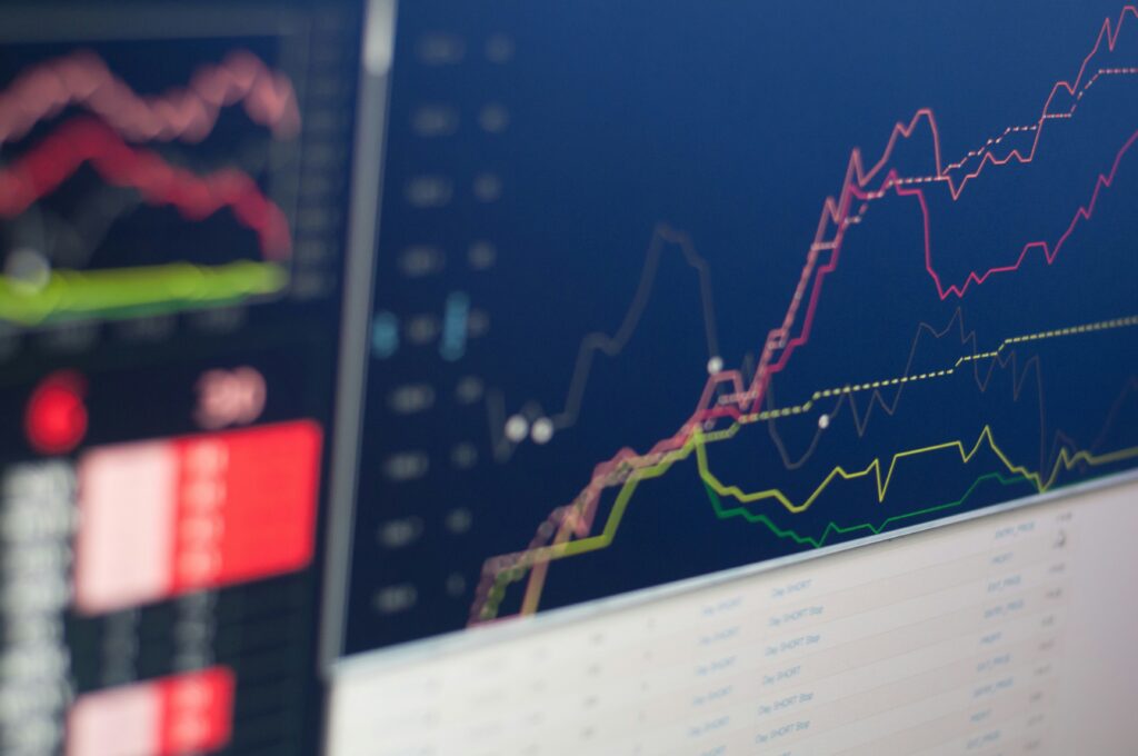 graphique cours des actions