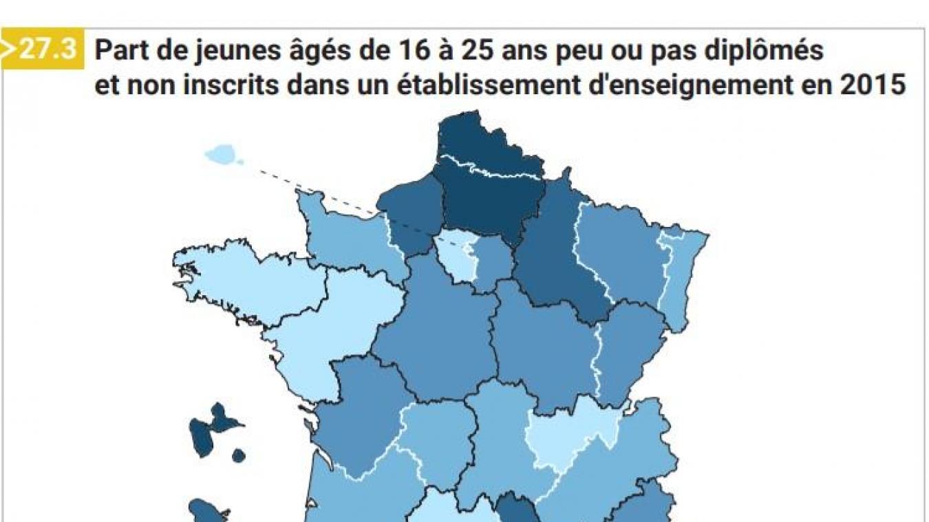Statistiques académie d'Amiens