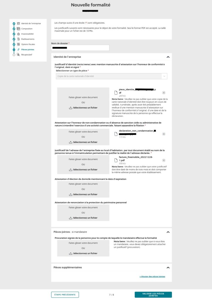 Illustration de documents légaux pour accompagner l'attestation d'élection de domicile