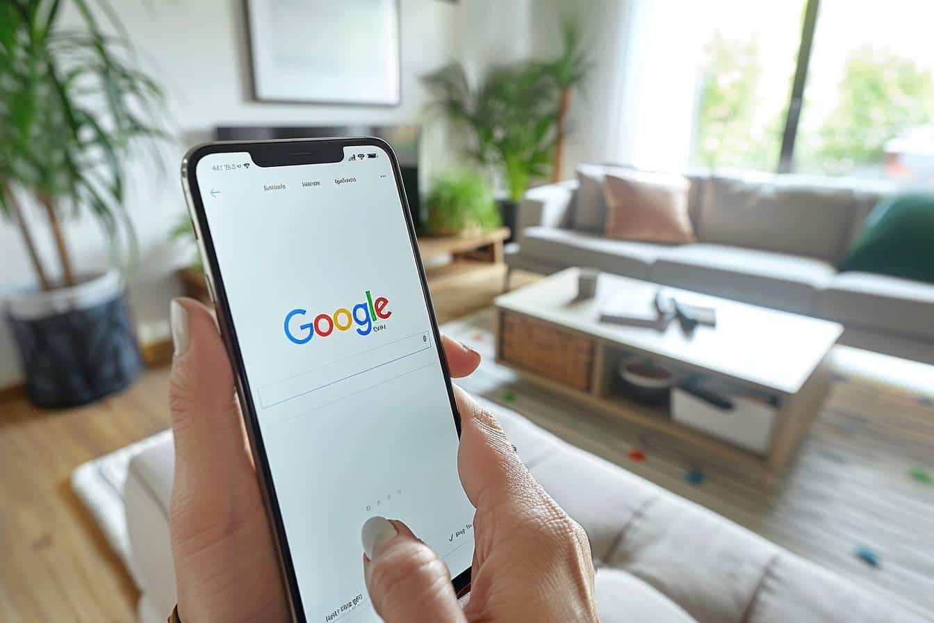 Configuration appareil Google proche