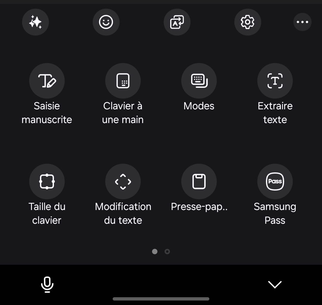 Historique du presse-papier Android