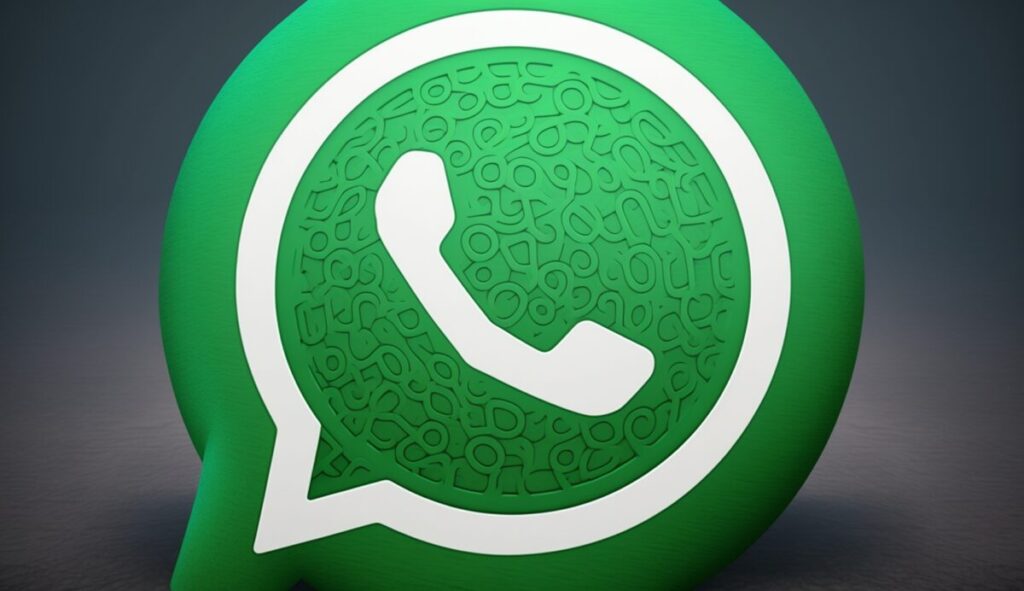 Logo WhatsApp avec illustration conceptuelle pour débloquer un compte