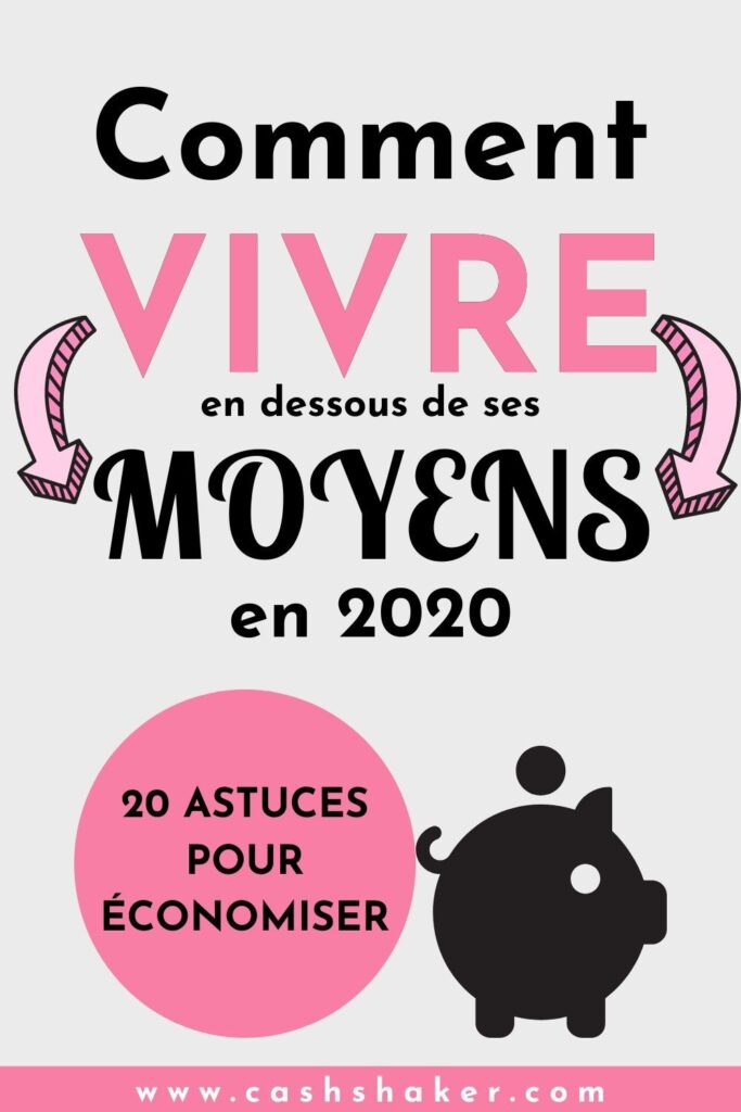 Illustration montrant une personne planifiant ses dépenses pour vivre en dessous de ses moyens efficacement
