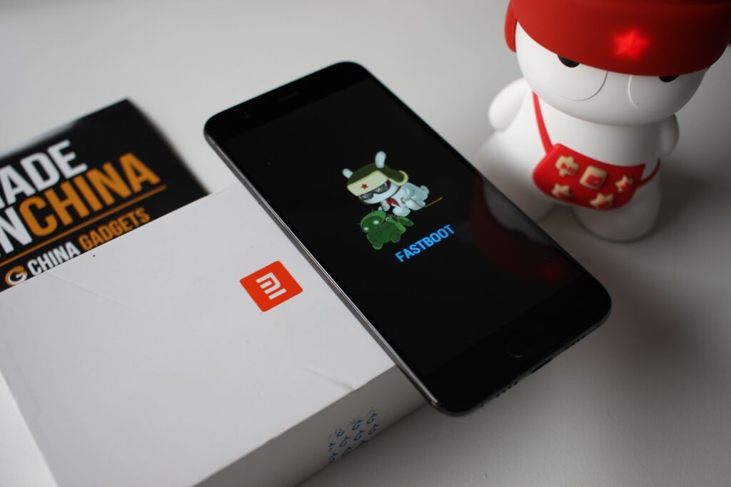 Écran fastboot Xiaomi affichant une solution rapide pour quitter ce mode