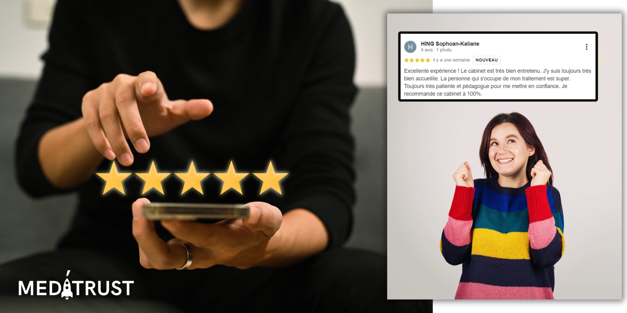 avis client positif sur hôtel