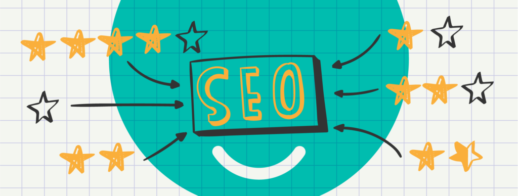 Illustration montrant l’impact des avis clients sur le SEO d’un hôtel