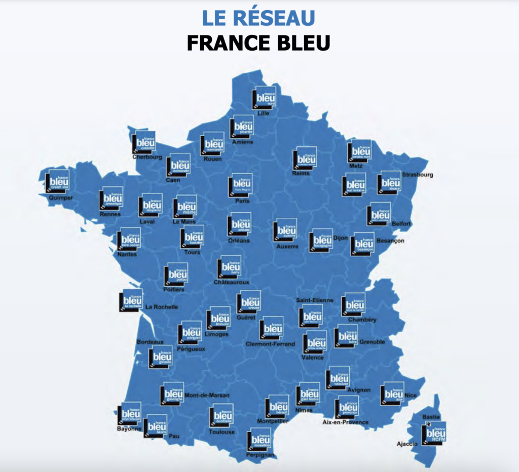 Illustration de la régie publicitaire Radio France utilisée pour promouvoir la publicité sur France Info