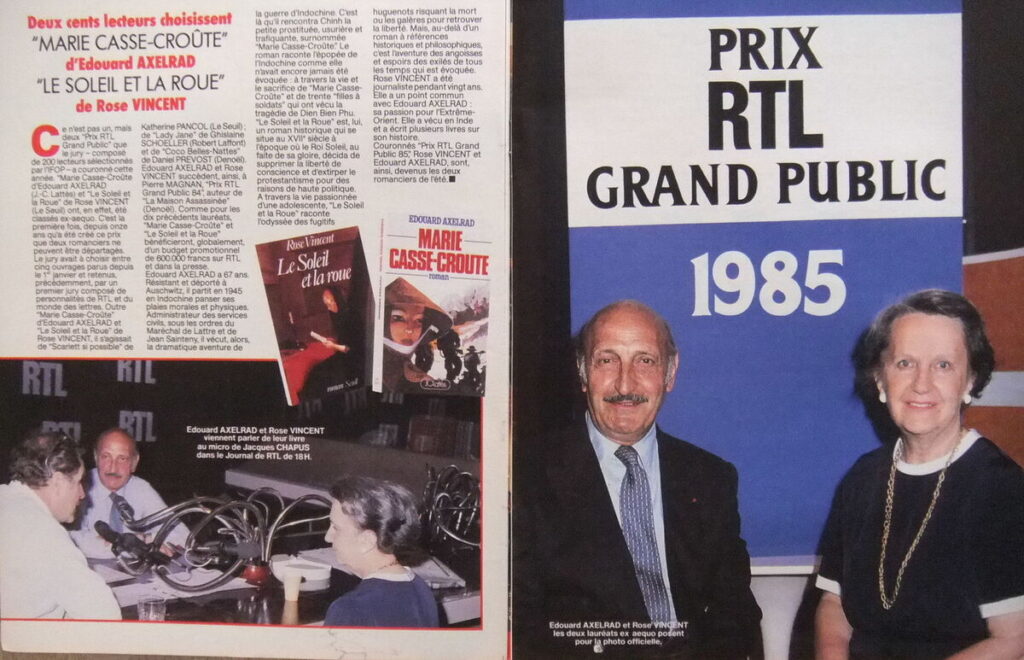 Ancienne publicité radio RTL avec les tarifs de 1985 affichés
