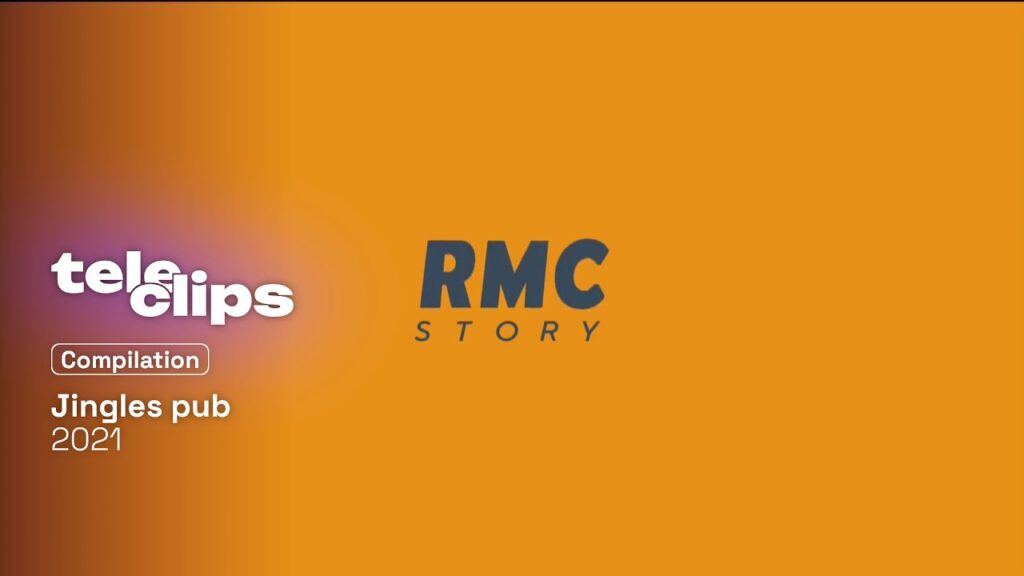 Illustration d'une coupure pub sur RMC Story en 2021, représentative du format publicitaire de la chaîne
