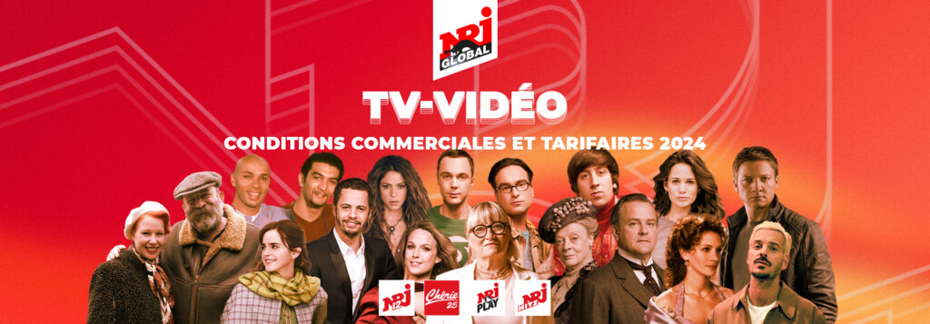 Tarifs et offres de publicité TV présentés par NRJ Global pour NRJ12 en 2024