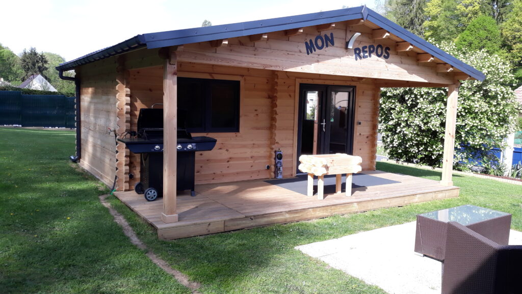 cabane de jardin en bois