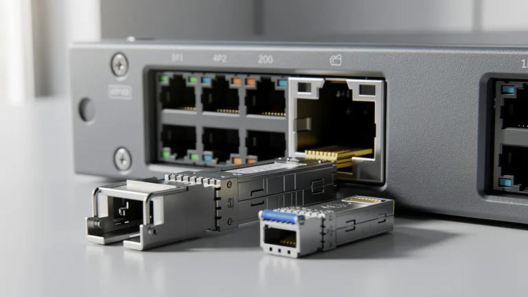 formats de modules optiques réseau