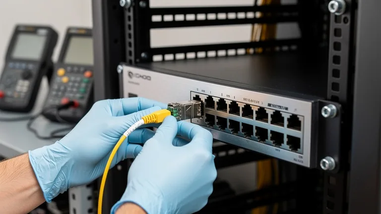 vérification d’un module fibre avant achat