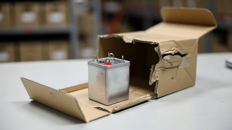 Défauts fréquents sur une expédition lithium