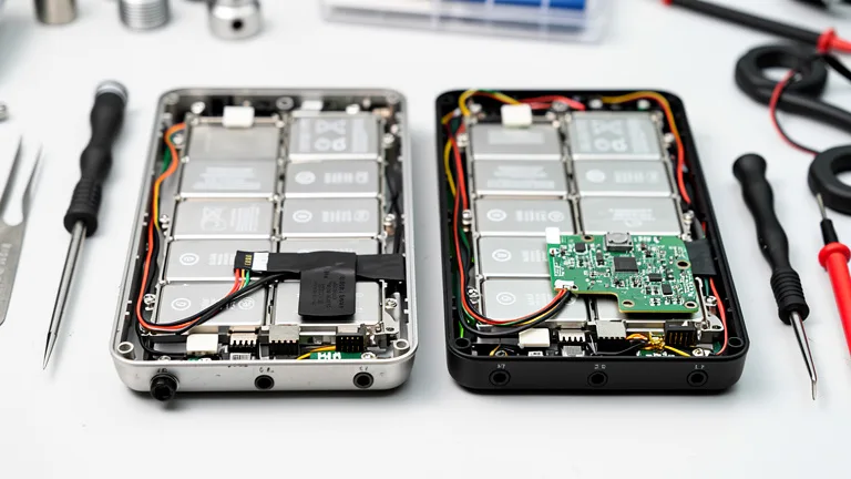 Modification interne d’un pack batterie