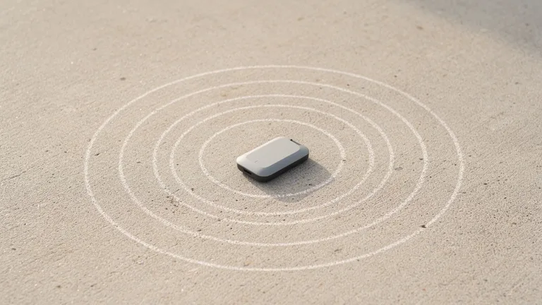 Zone de précision GPS