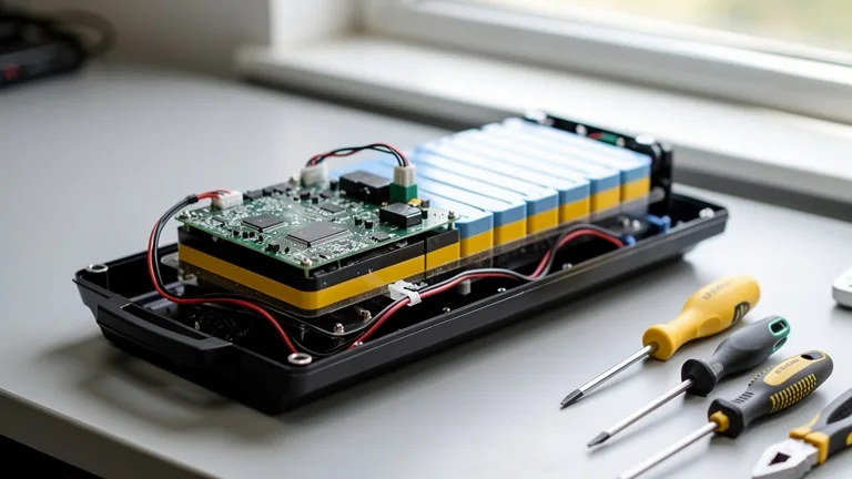 Architecture interne d’une batterie de VAE
