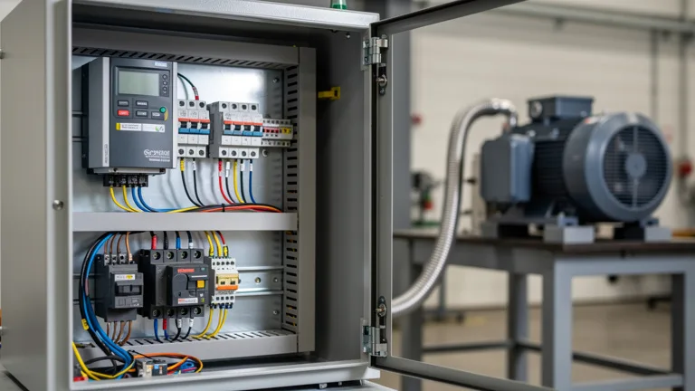 Commande électronique d’un moteur industriel