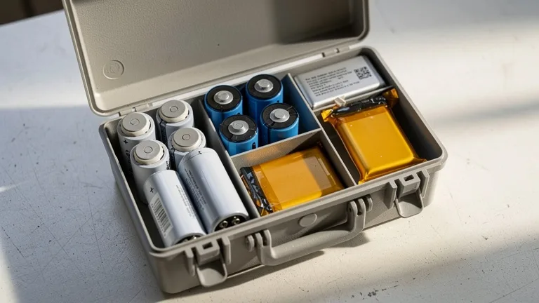 Stockage sécurisé de batteries lithium