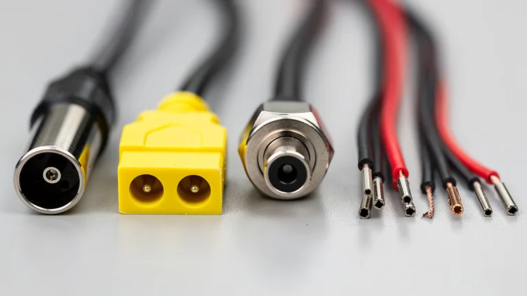 connecteurs de charge lithium-ion
