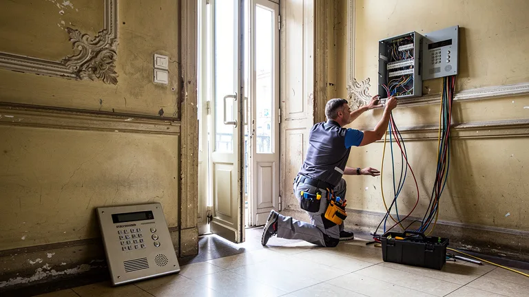 Vérification du câblage d’interphone
