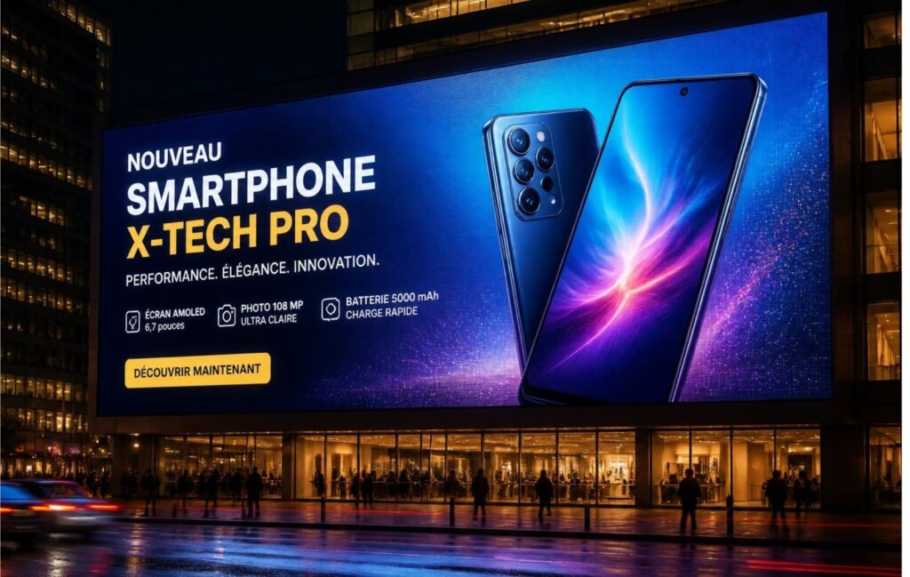 affichage led publicité